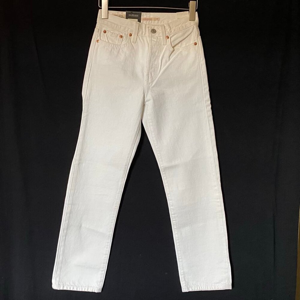 LEVI'S Wedgie Straight Fit Women's Jeans (Size: 24x28) NWT - Picture 2 of 14
